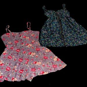 Floral romper & dress M